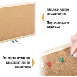 County Cork Board Pine Frame 600x400mm