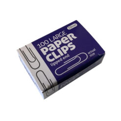 County Paperclips Large Lipped 33mm Box of 100