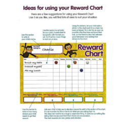 County Reward Chart Includes 225 Stickers