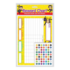 County Reward Chart Includes 225 Stickers