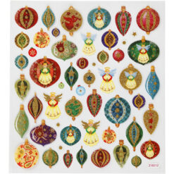 Creativ Christmas Baubles Angels Sticker Sheet
