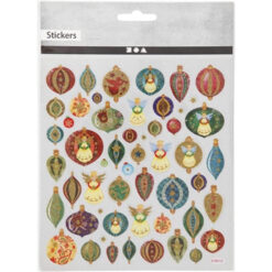 Creativ Christmas Baubles Angels Sticker Sheet