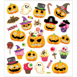 Creativ Halloween Pumpkin Sticker Sheet