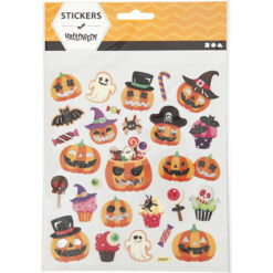 Creativ Halloween Pumpkin Sticker Sheet