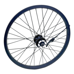 Cycle Division Front Wheel 20 x 1.75" Q/R Disc Hub 36 Spokes Black or Silver