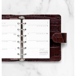 Filofax Pocket Minimal Week on Two Pages Multilanguage 2026 Diary Refill 68290