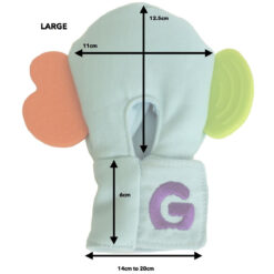 Gummee Mouthing Glove for additional needs Size Large
