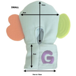 Gummee Mouthing Glove for additional needs Small