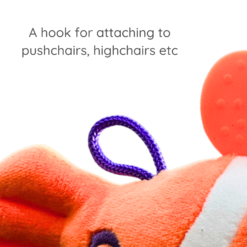 Gummee Plush Fishee Teething Buddy Toy