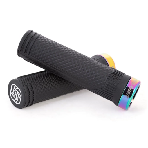 Gusset S2 Lock-On Grips 133mm Soft Compound Black/Oil