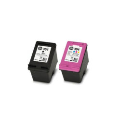 HP 304 Original Black and Tri-Colour Ink Cartridge Multipack 3JB05AE