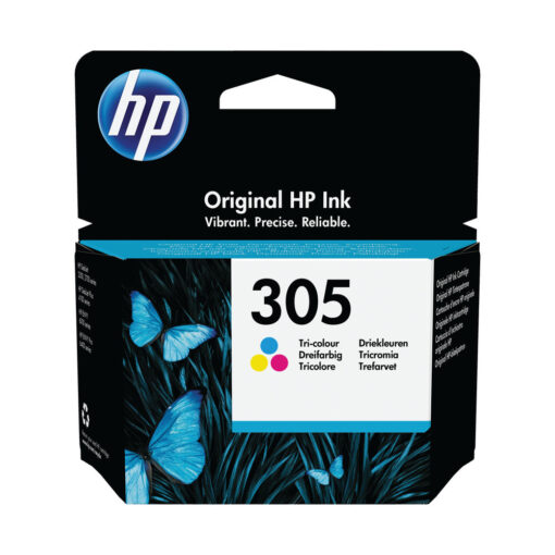 HP 305 Tri-Colour Ink Cartridge 3YM60AE