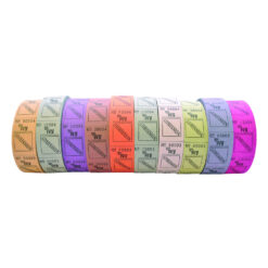Ivy Admission Tickets 1000 Numbered Colours on Roll Door Entry Clubs Bar Cloakroom