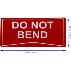 Ivy Do Not Bend Medium Adhesive Labels 75x35mm Pack of 21