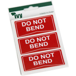 Ivy Do Not Bend Medium Adhesive Labels 75x35mm Pack of 21