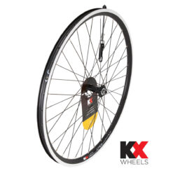 KX MTB 26" Doublewall Q/R Wheel Rim Brake Front or Rear Screw-On, Silver or B...
