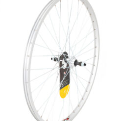 KX MTB 26" Singlewall Solid Axle Wheel Rim Brake Front or Rear Screw-On Silver