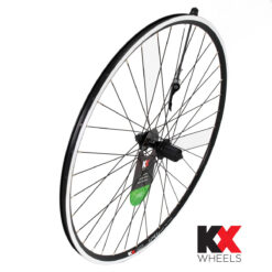 KX Road 700C Doublewall Quick Release Cassette Wheel Rim Brake Black or Silver