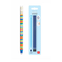 Legami Erasable Gel Pen Llama + 3 Blue Refills