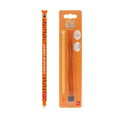 Legami Erasable Gel Pen Tiger + 3 Orange Refills
