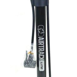 Oxford AirTrack Lite Track Floor Pump Dual Valve Pressure Gauge