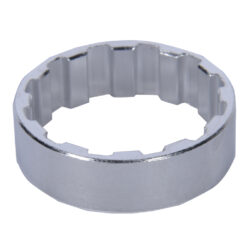 Oxford Bicycle AHEAD Stem Spacer 1 1/8" x 5mm Alloy Silver