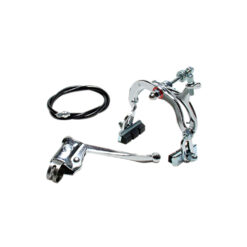 Oxford Bicycle Brake Set Rear Steel Chrome Plated With Lever Caliper and Cable