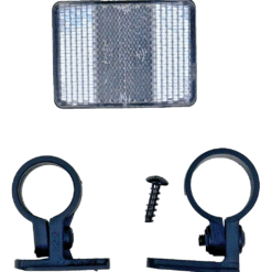 Oxford Bicycle Front Reflector 27.2mm Handlebar Fitting
