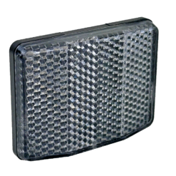 Oxford Bicycle Front Reflector 27.2mm Handlebar Fitting