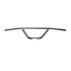 Oxford BMX Handlebar Custom Works Bar in Chrome 650mm and 22.2mm Stem