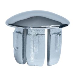 Oxford End Plugs Push-in Chrome PAIR