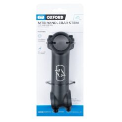 Oxford MTB Handlebar Stem 1 1/8'' 7 Deg Black Alloy 70mm, 90mm, 110mm