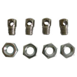 Oxford Mudguard D Bolts & Nuts x 4