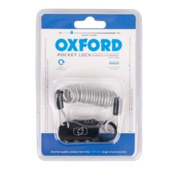 Oxford Pocket Steel Cable Lock 2.2mm x 900mm