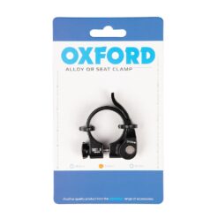 Oxford Seat Clamp Quick Release Alloy 31.8mm or 34.9mm Black