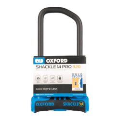 Oxford Shackle14 Pro U-Lock 320mm x 177mm BLUE