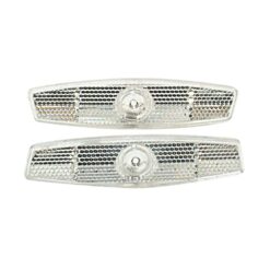 Oxford Spoke Reflectors White Pair