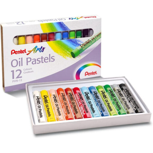 Pentel Arts Oil Pastels Set of 12