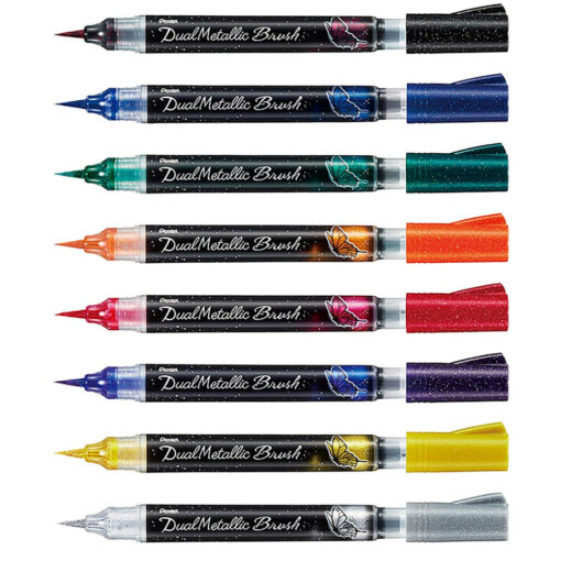 Pentel Dual Metallic Brush Pen XGFH