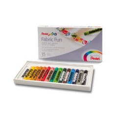 Pentel Fabric Fun Pastel Dye Sticks Set of 15