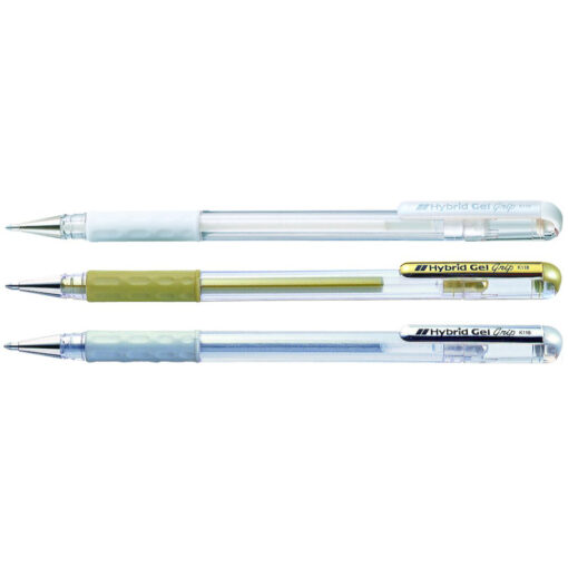 Pentel Hybrid Gel Grip Rollerball Pen K118