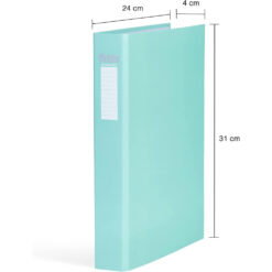 Pukka A4 Pastel Colours Ring Binder Folder