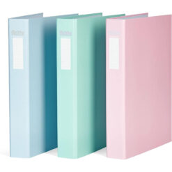 Pukka A4 Pastel Colours Ring Binder Folder