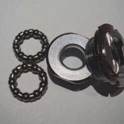 Raleigh - RBT114 -24TPI Bicycle Bottom Bracket Set in Silver