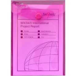 Snopake 13300 Polyfile A7 Press Stud Wallets