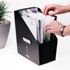 Snopake 15171 Eligo A4 Portrait Expanding Desk Organiser