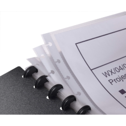 Snopake 15866 Eligo A4 ReOrganiser Display Book Pocket Refills