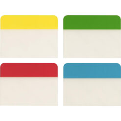 Snopake 15883 Index Filing Tabs 38x51mm Pack of 24