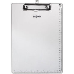 Snopake A4 Silver Metallic Clipboard Measurement Guide