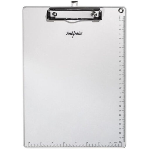 Snopake A4 Silver Metallic Clipboard Measurement Guide